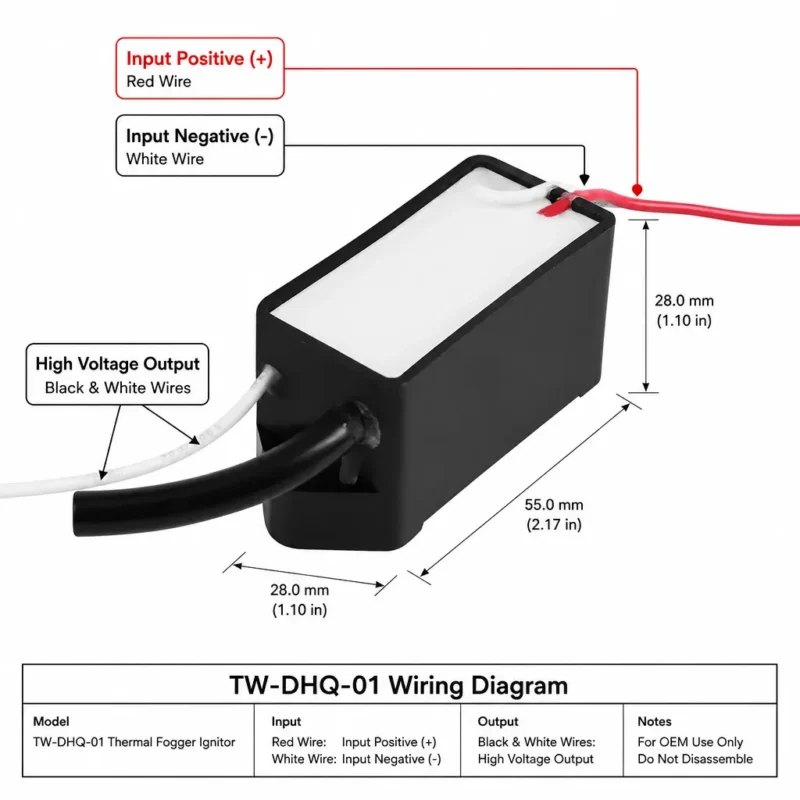 thermal fogger ignition coil