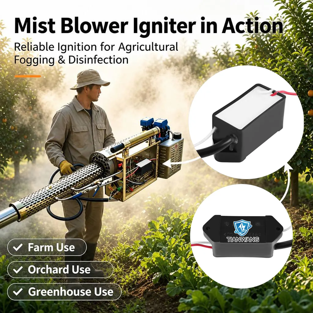 12V Thermal Fogger Ignitor – 18KV High Voltage Electronic Ignitor - Image 5