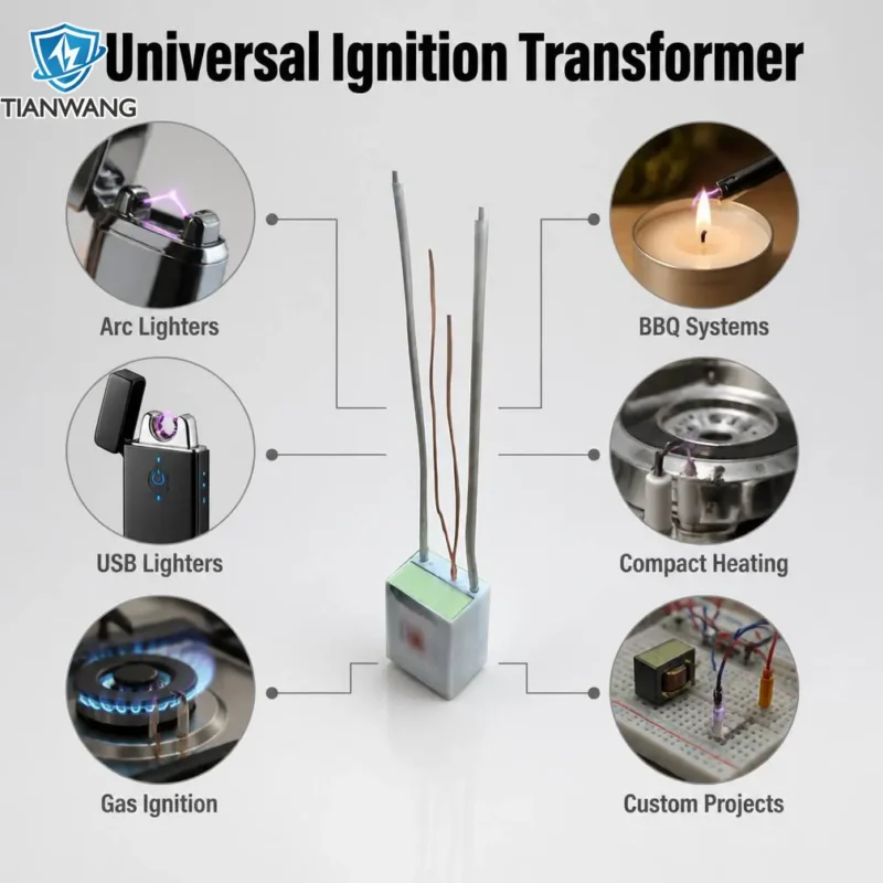 high voltage spark ignition coil