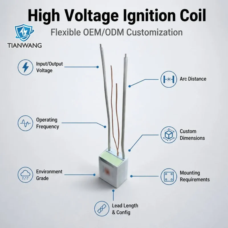 plasma arc ignition transformer