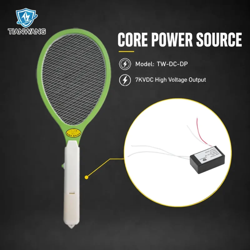 high voltage transformer for electric fly swatter
