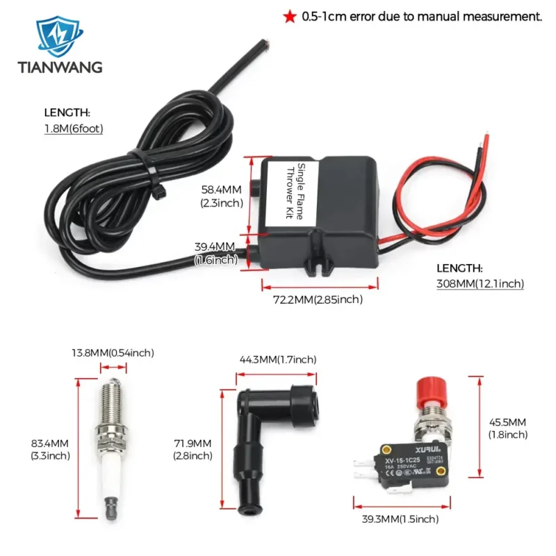 flame thrower kit for car